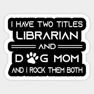 librarian Sticker